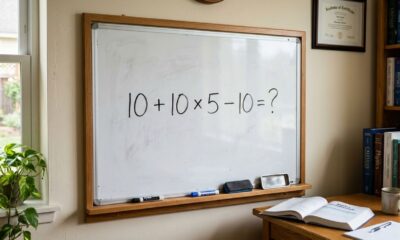 Parece conta de escola, mas muita gente erra: quanto dá 10 + 10 × 5 − 10?