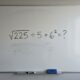 Você consegue resolver √225 ÷ 5 + 6² sem calculadora?
