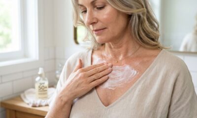 Pescoço e colo também envelhecem: 5 cuidados que muitas mulheres lembram do rosto, mas esquecem nessas áreas