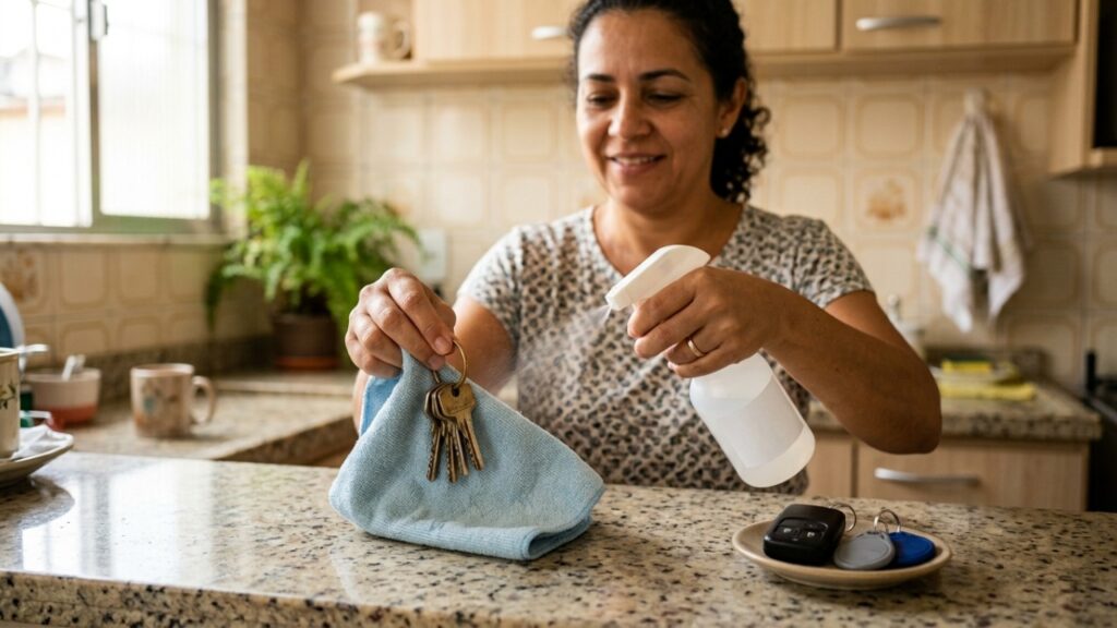 Borrifar vinagre nas chaves de casa: para que serve esse truque e por que recomendam fazer isso de tempos em tempos