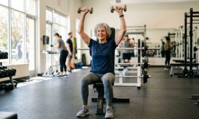 Aos 79 anos, ela diz estar mais forte do que aos 40 e revela os 6 exercícios para braços e parte superior do corpo que faz dia sim, dia não