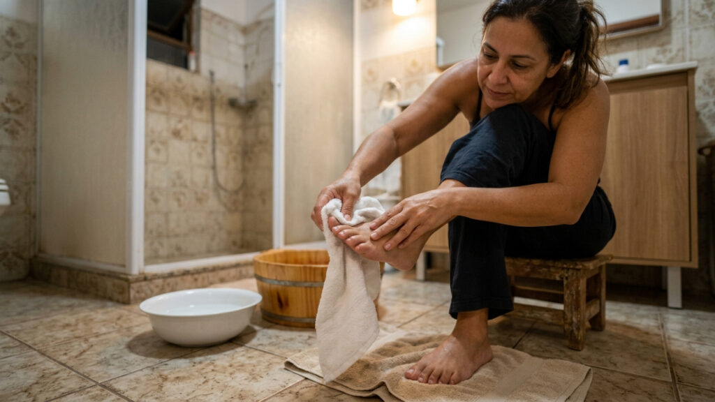 Lavar os pés com água morna, canela e gengibre antes de dormir: para que serve e por que algumas pessoas recomendam esse hábito