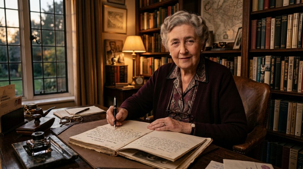Citação do dia por Agatha Christie: 'Case enquanto você é jovem, porque à medida que envelhece, você se torna mais sábio...' - Uma lição sobre como a idade muda nossa percepção sobre amor e casamento pela autora britânica.