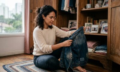 Segundo a psicologia, manter no armário roupas que não cabem mais pode revelar dificuldade em se despedir de uma fase da vida que ainda carrega significado