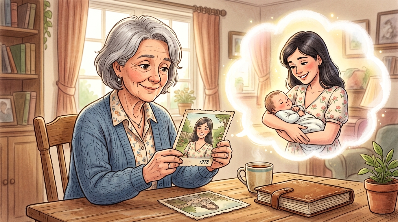 A psicologia revela que mães que tiveram filhos antes dos 20 anos e hoje passaram dos 50 não sentem só saudade da juventude, mas carregam a sensação de que a própria vida começou no dia do parto e a de antes simplesmente apagou