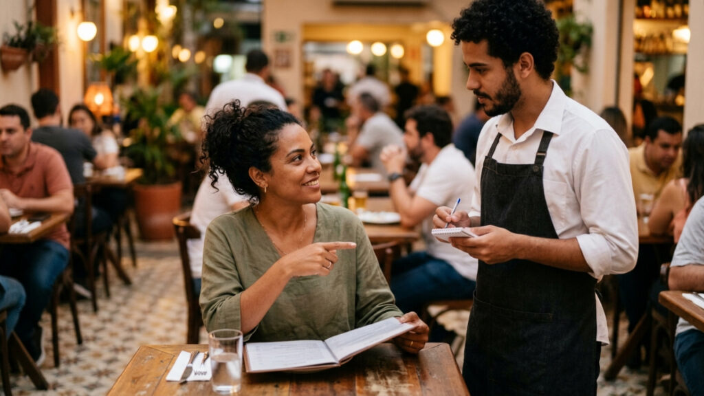 A psicologia explica que quem ensaia o pedido antes de o garçom chegar pode não estar apenas escolhendo a comida, mas tentando evitar hesitar ou cometer um erro diante de outras pessoas