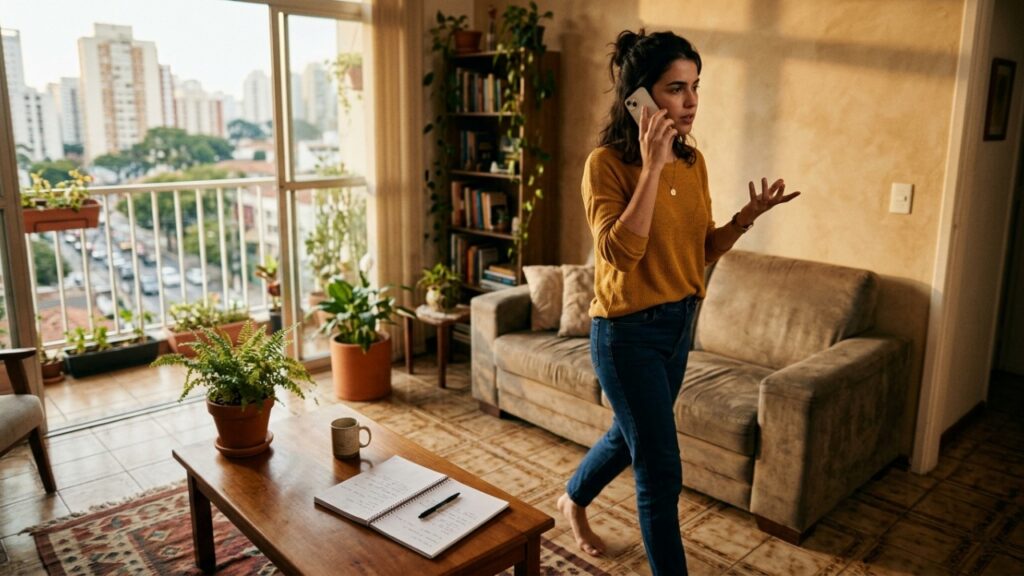A psicologia aponta que quem anda de um lado para o outro durante uma ligação pode não estar apenas inquieto, mas usando o movimento para organizar o pensamento