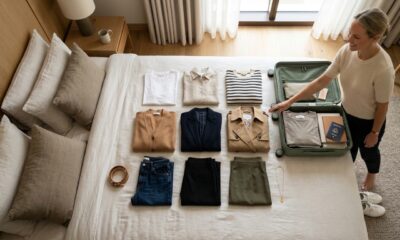 O método Sudoku para organizar a mala: 9 peças de roupa e mais de 27 looks