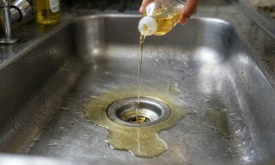 Colocar uma dose de detergente no ralo da pia e esperar 10 minutos: para que serve esse truque antigo usado pelas faxineiras mais experientes