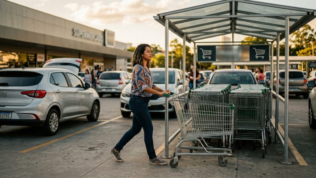 Segundo a psicologia, pessoas que guardam o carrinho do supermercado após as compras podem ter maior consciência social e respeito pelos espaços compartilhados