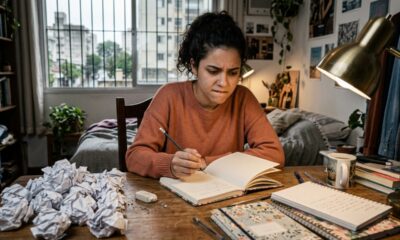 Segundo a psicologia, quem compra cadernos bonitos e evita escrever neles pode não querer apenas conservá-los, mas sentir medo de estragar algo que ainda parece perfeito