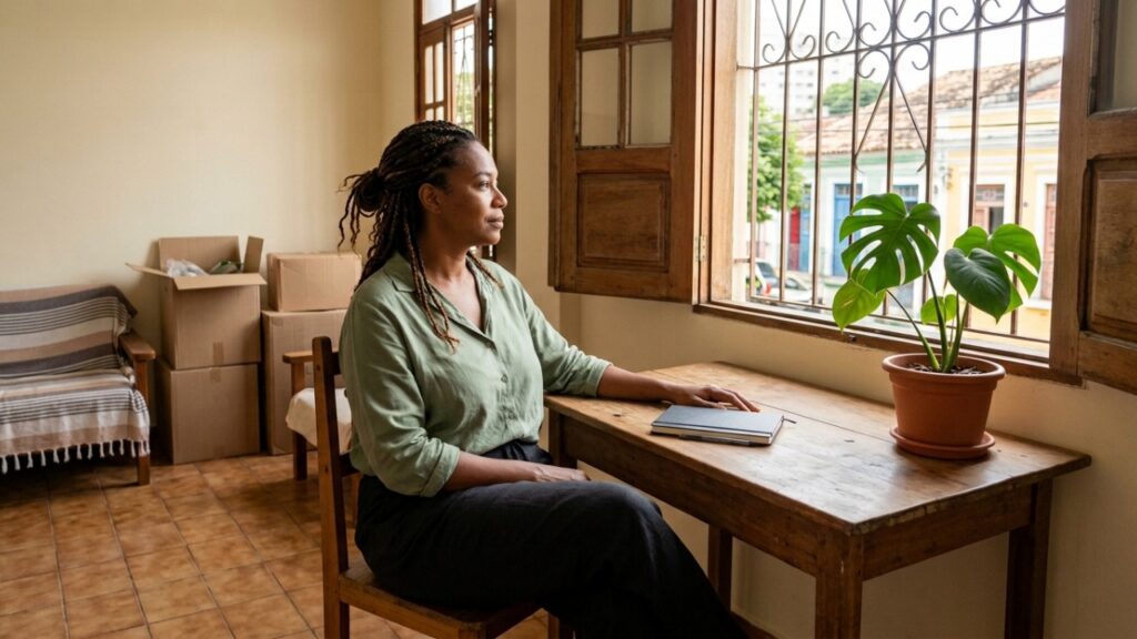 Pensamento de Sêneca: “Se você quer escapar do que o atormenta, não precisa estar em outro lugar, mas ser uma pessoa diferente.” Uma reflexão sobre mudança interior