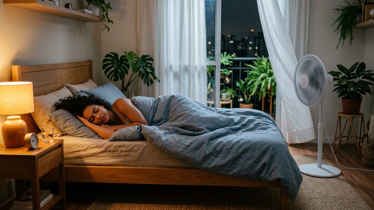 A psicologia explica que quem precisa dormir com o ventilador ligado pode não buscar apenas ar fresco, mas um som constante que abafa pequenos ruídos e ajuda a acalmar a mente