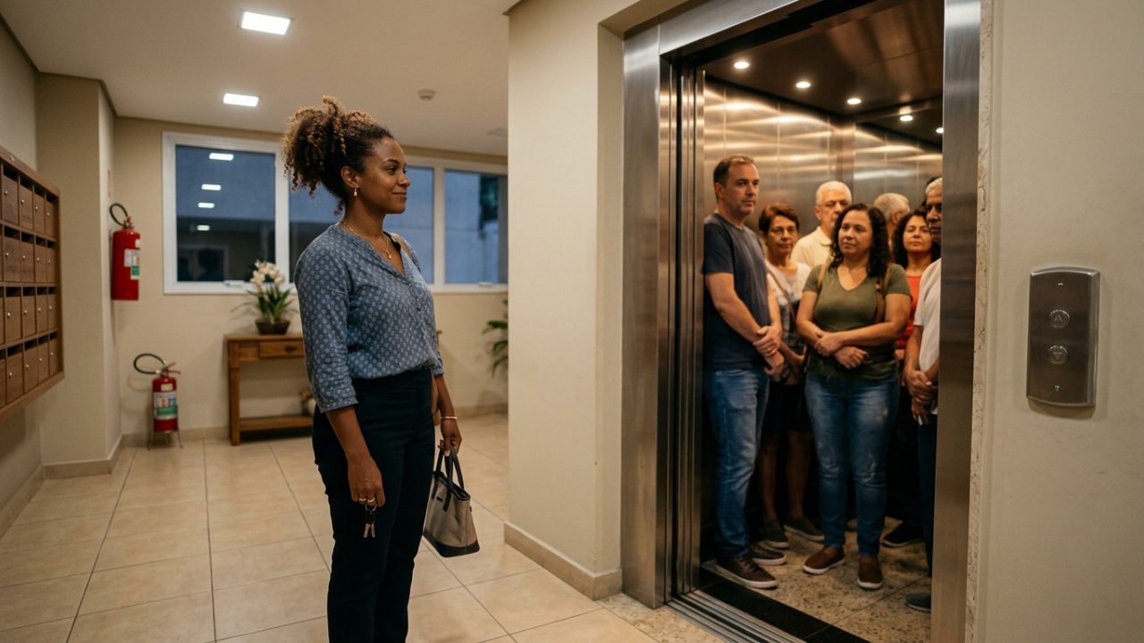 A psicologia explica que quem prefere esperar o elevador vazio pode não ter menor pressa, mas querer alguns segundos sem interação social