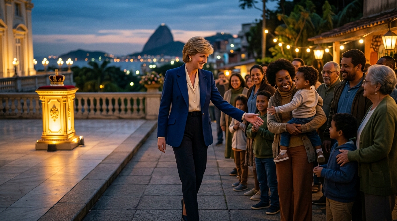 Frase do dia da Princesa Diana: "Não me chamem de ícone. Sou apenas uma mãe tentando..." - uma lição atemporal sobre humildade, compaixão e liderança com bondade.