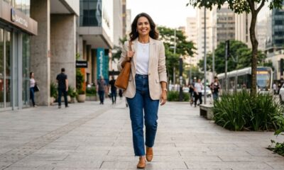 5 combinações elegantes para mulheres acima dos 40 que provam que é possível ficar confortável, moderna e bem-vestida ao mesmo tempo