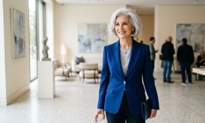 5 cores de roupa que valorizam cabelos grisalhos e podem deixar o visual mais iluminado depois dos 50