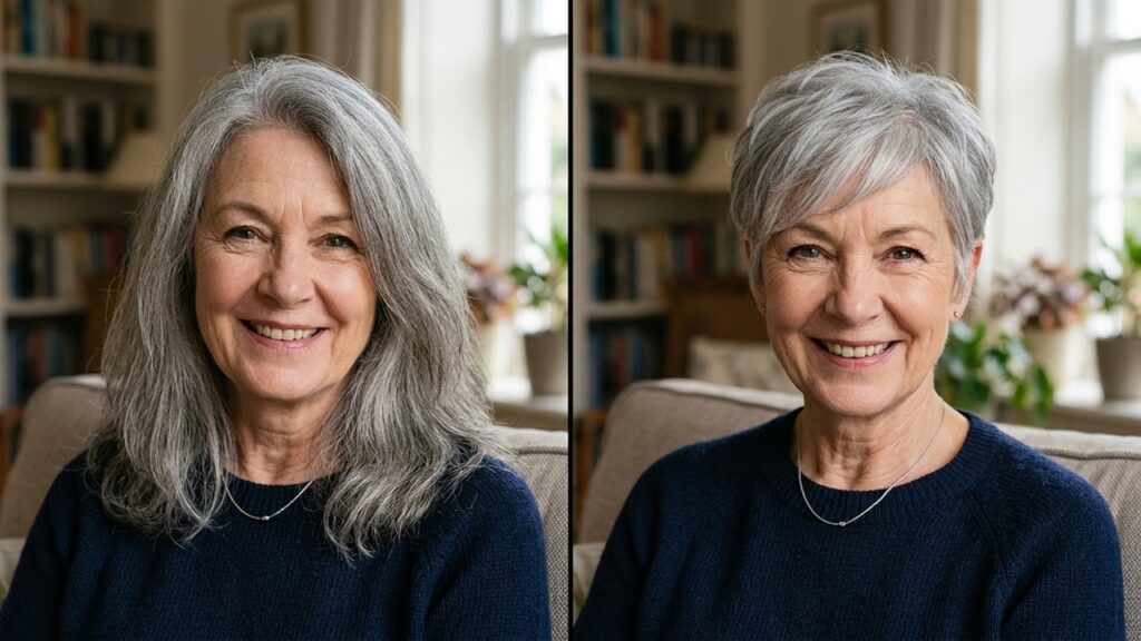 O corte pixie moderno que rejuvenesce mulheres após os 60 anos