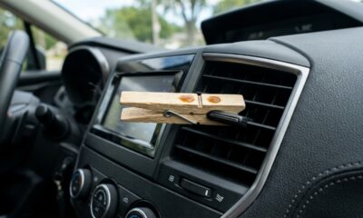 Colocar um prendedor de roupa na saída de ar do carro: para que serve e por que funciona melhor com algumas gotas de essência