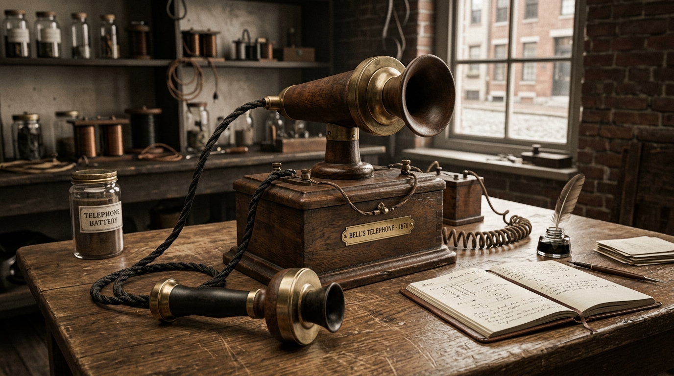 Em 1876, Alexander Graham Bell realizou a primeira ligação telefônica da história: como sua invenção mudou a comunicação mundial