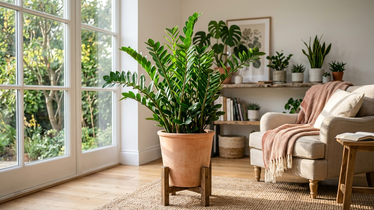 Essa planta de interior elegante sobrevive até um mês inteiro esquecida, sem receber uma única gota de água, e mantém as folhas brilhantes