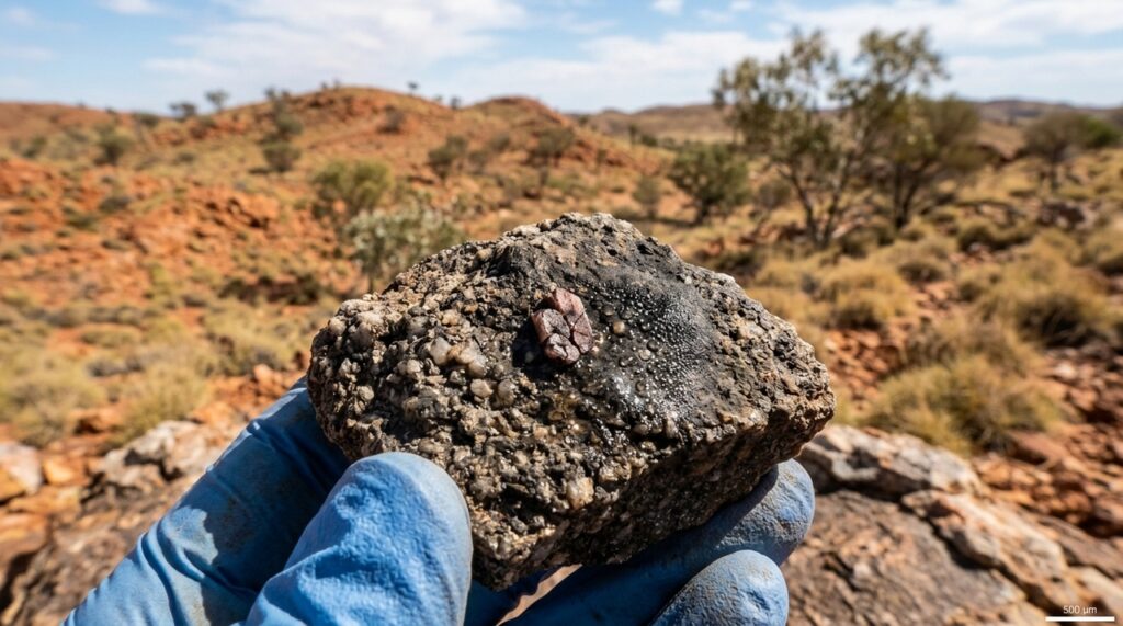 Cristal de zircão encontrado na Austrália tem 4,404 bilhões de anos e ajuda a revelar como era a Terra no início de sua história