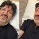 Lito Sousa em cama de hospital, sorrindo e pensativo, usando camisa preta