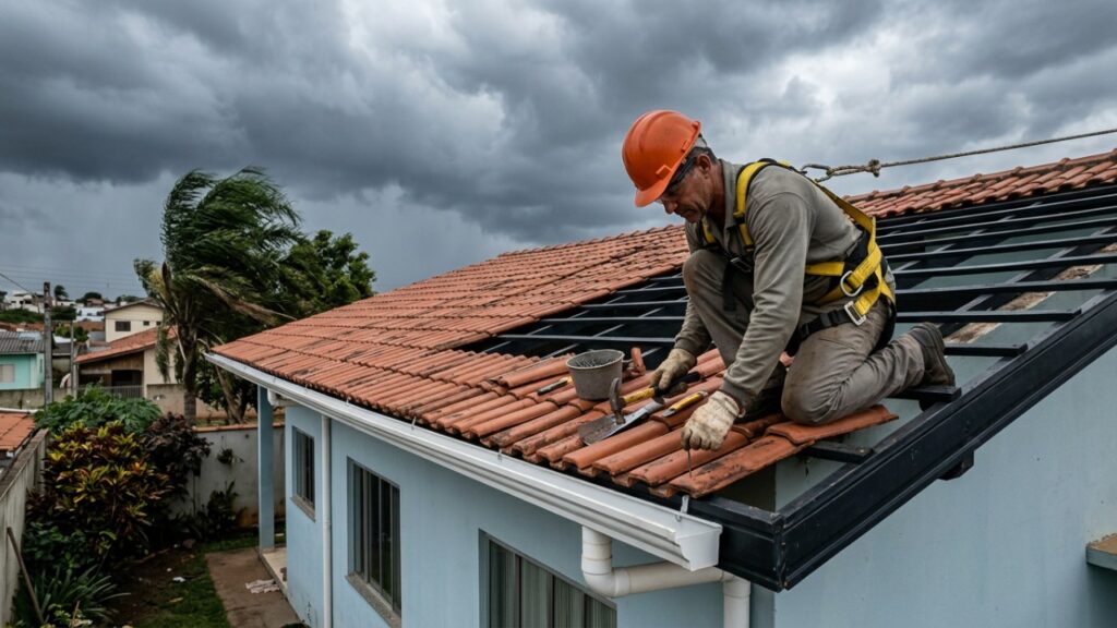 "Vai ser pior do que nunca": Após tornados no Sul, especialistas recomendam pintar o telhado de branco