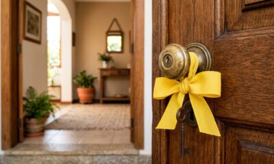 Por que algumas pessoas colocam um laço amarelo na maçaneta da porta e qual mensagem esse gesto pode passar