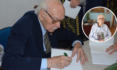 Aos 104 anos, ele lançou o vigésimo segundo livro da vida no dia do próprio aniversário, entrou para o livro dos recordes como escritor vivo mais longevo do planeta, e continua escrevendo à mão antes de passar para o computador