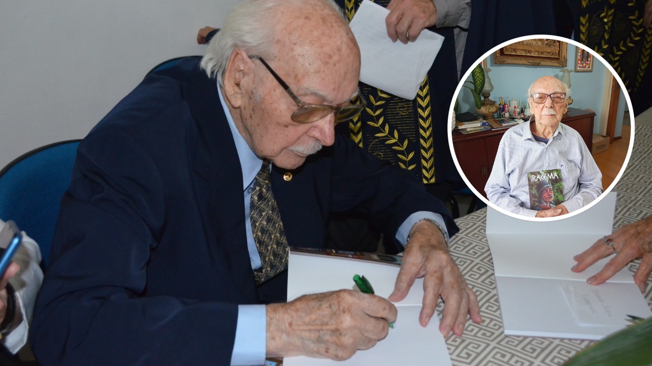 Aos 104 anos, ele lançou o vigésimo segundo livro da vida no dia do próprio aniversário, entrou para o livro dos recordes como escritor vivo mais longevo do planeta, e continua escrevendo à mão antes de passar para o computador