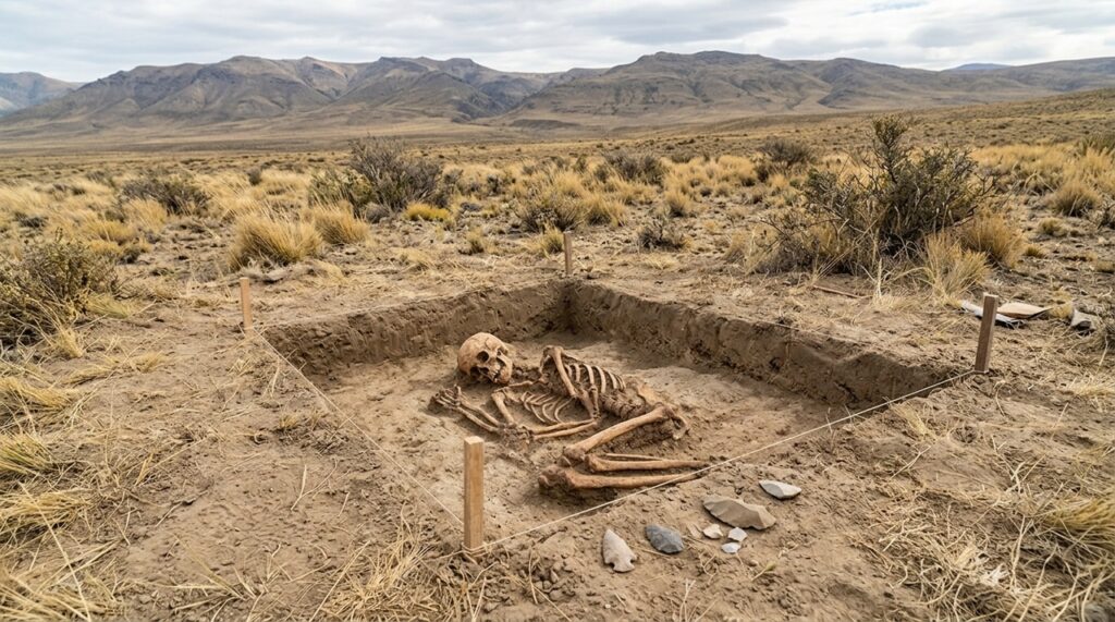 Um enterramento de 10.800 anos encontrado na Patagônia revelou dados sobre os primeiros habitantes da América do Sul e suas antigas migrações pelo continente