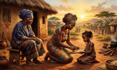 Provérbio africano do dia: "Se educar um homem, educa um indivíduo; se educar uma mulher, educa uma geração." Uma reflexão sobre o impacto transformador do protagonismo feminino na transmissão de valores, sabedoria e resiliência