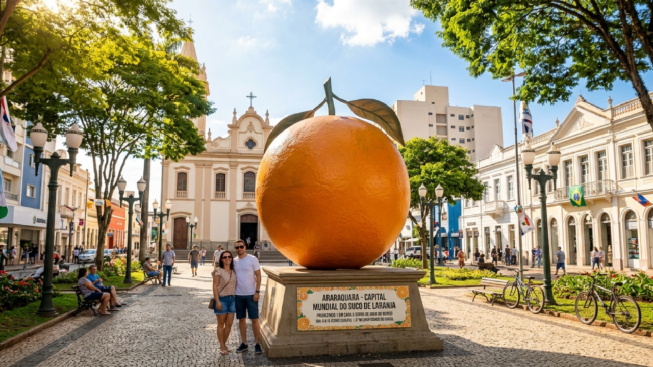 A “Capital da Laranja” é a 3ª melhor para viver no Brasil, produz 1 em cada 3 copos de suco consumidos no mundo com um IDH de 0,815 de país europeu