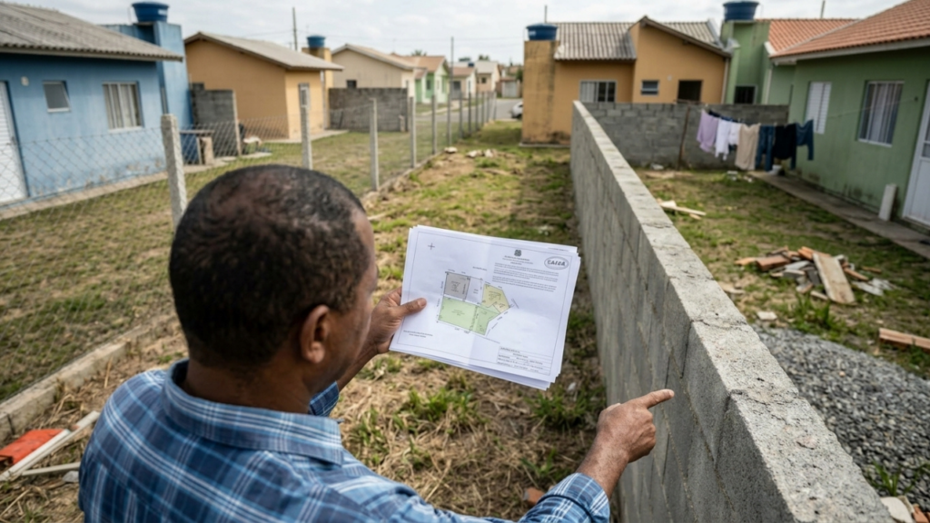 Vizinho constrói o muro alguns metros além da divisa por engano e gasta R$ 40 mil usando a área por anos, mas quando o terreno ao lado é vendido o novo proprietário exige a demolição e a "invasão acidental" vira caso de Justiça