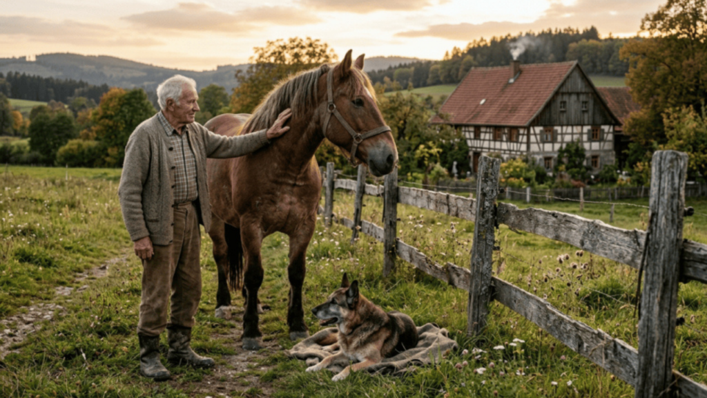 Provérbio alemão do dia: “Uma cerca dura 3 anos, um cachorro dura 3 cercas, um cavalo dura 3 cachorros e um homem dura 3 cavalos”; lições de vida sobre como o tempo na Terra é temporário e sobre praticar a gratidão