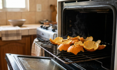 Colocar cascas de laranja dentro do forno quente recém-desligado: para que serve e o que acontece com o cheiro da cozinha