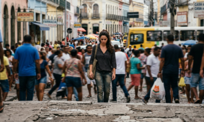 Especialistas em psicologia afirmam: “Quem caminha olhando para o chão na rua não é apenas tímido, mas tenta fechar a própria visão para não gastar energia mental com o excesso de pessoas e barulhos”. Sobre Psicologia Social, Neuropsicologia, Psicologia Ambiental