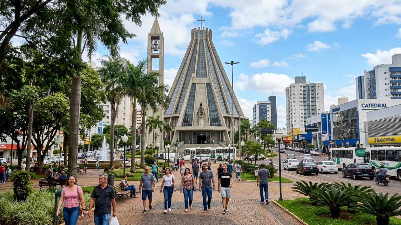 A cidade do Paraná com saneamento universalizado e 100% de escolarização que ainda preserva uma enorme área verde no coração do município