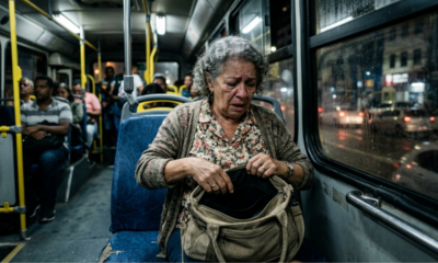 Aposentada tem celular roubado no ônibus, bandidos limpam R$ 34 mil da poupança de uma vida inteira via PIX de madrugada, e banco se isenta da culpa por "quebra de senha"