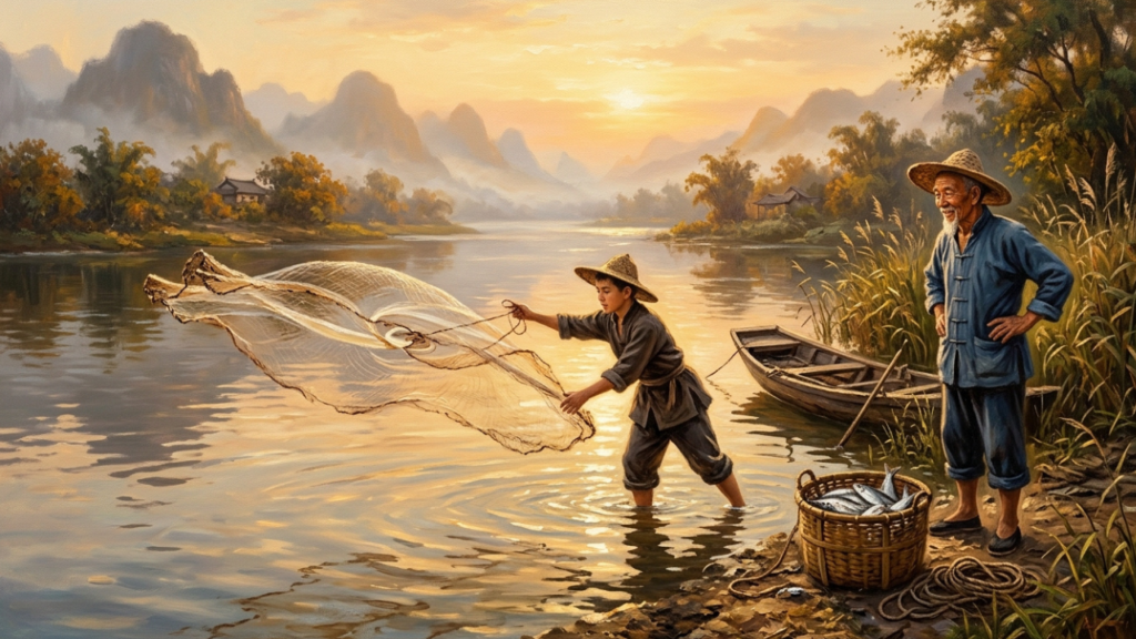 Provérbio chinês do dia: “Dê um peixe a um homem e você o alimenta por um dia, ensine-o a pescar e você o alimenta pela vida toda.” Uma lição sobre por que ajudar de verdade é entregar autonomia