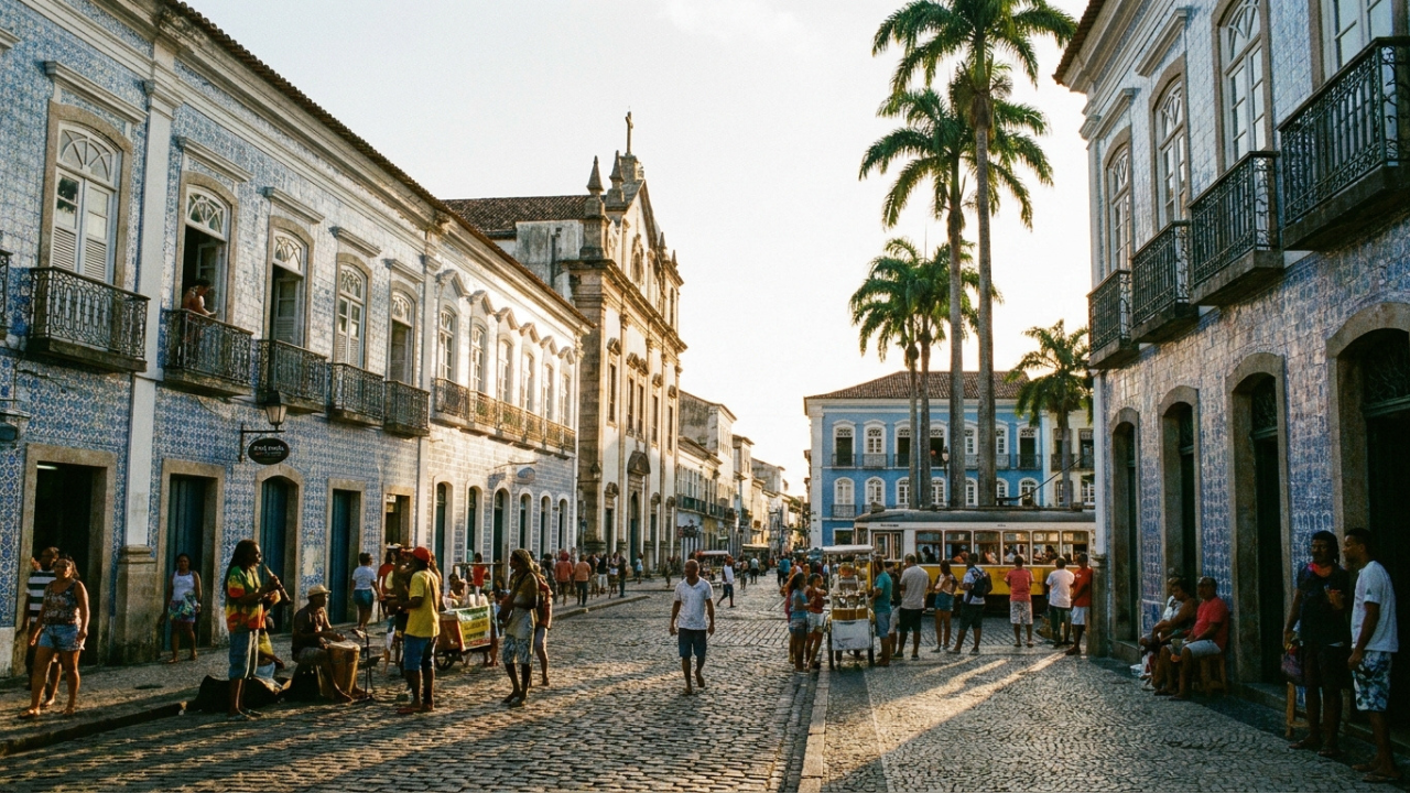 A única capital brasileira fundada por franceses tem preservado cerca de 4 mil casarões com azulejos e mantém uma forte tradição de reggae nas radiolas