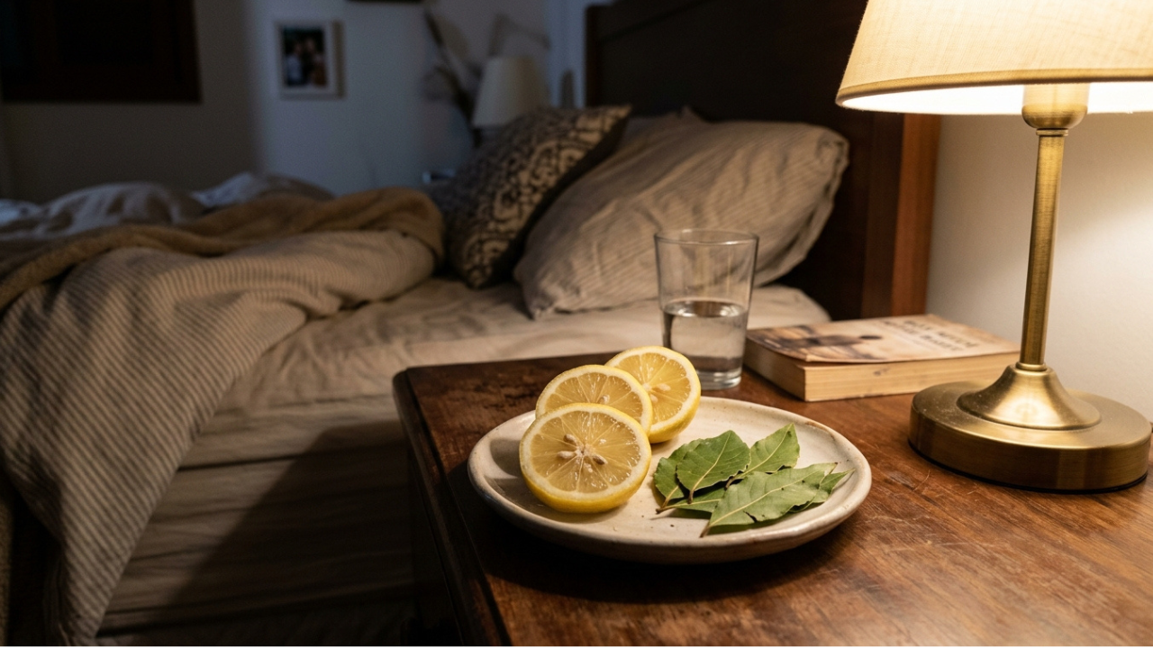 Colocar limão e folhas de louro no quarto à noite antes de dormir: para que serve e por que o truque é recomendado e como sua família agradece no próximo dia