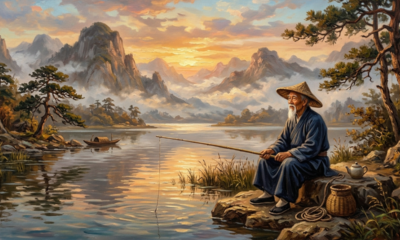 Provérbio chinês do dia: se você quer felicidade por uma hora, tire uma soneca; se quer felicidade por um dia, vá pescar; se quer felicidade por um ano, herde uma fortuna; se quer felicidade para a vida toda