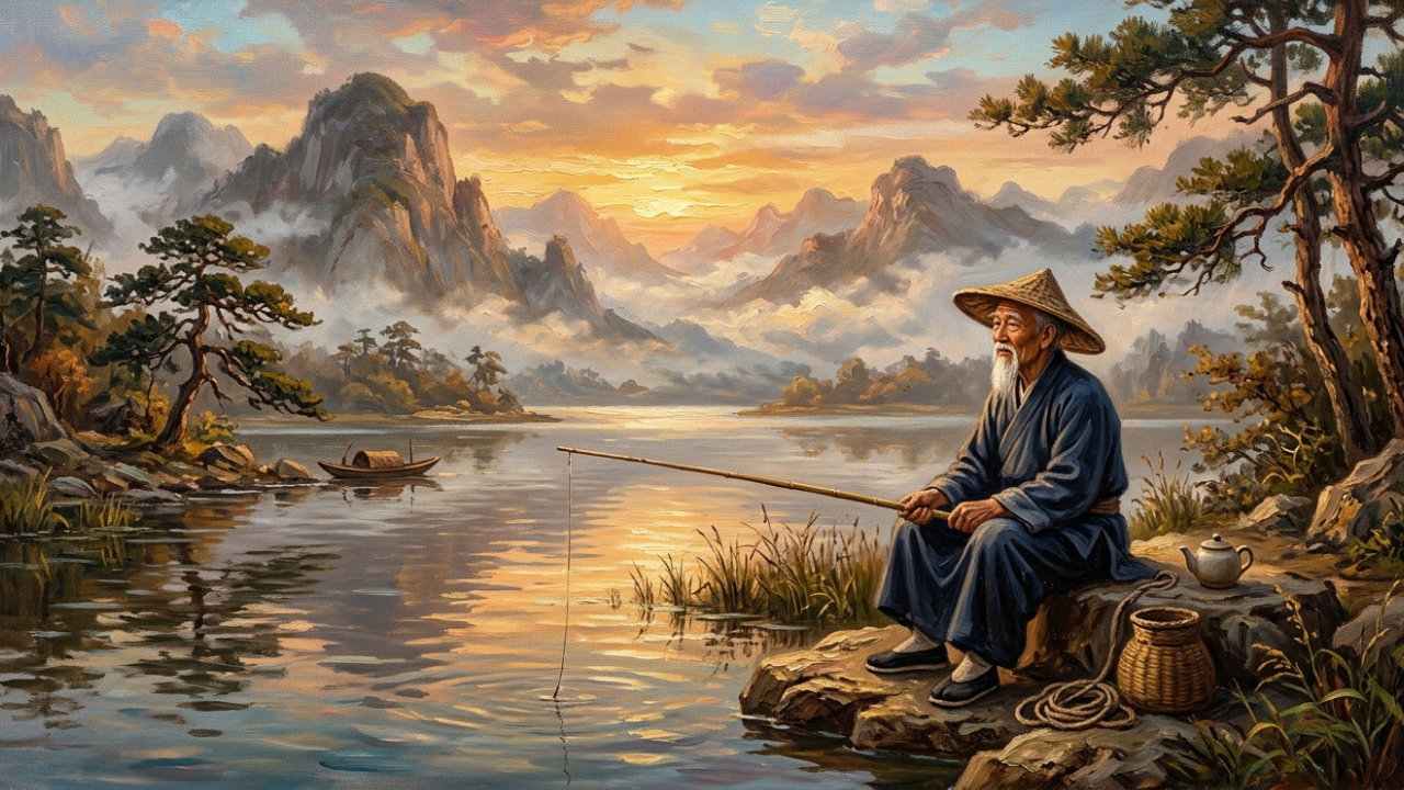 Provérbio chinês do dia: se você quer felicidade por uma hora, tire uma soneca; se quer felicidade por um dia, vá pescar; se quer felicidade por um ano, herde uma fortuna; se quer felicidade para a vida toda