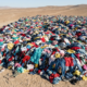 No meio do deserto do Atacama, uma montanha de roupas de 60 mil toneladas foi encontrada: ela veio da Europa e pode ser vista do espaço