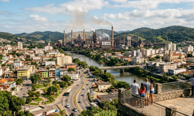 Desenhada rua por rua antes de existir: a cidade que nasceu de um decreto de Getúlio Vargas em 1941 e abriga uma usina famosa pela produção de aço no Brasil