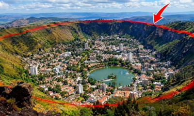 Construída dentro de um vulcão adormecido de 80 milhões de anos em Minas Gerais, essa cidade onde águas chegam a 45°C e o subsolo guarda minerais raros de selo europeu que curam desde o Brasil Império