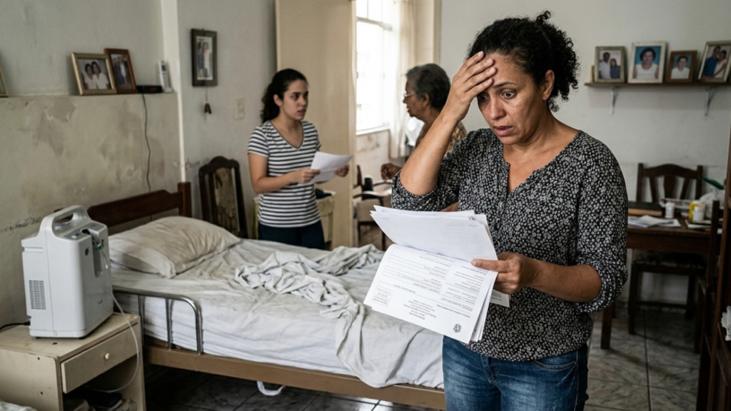 Filha única cuida do pai acamado por 12 anos, ele falece e deixa 100% da herança de R$ 450 mil para a sobrinha distante em testamento, e Justiça anula o documento em 30 dias
