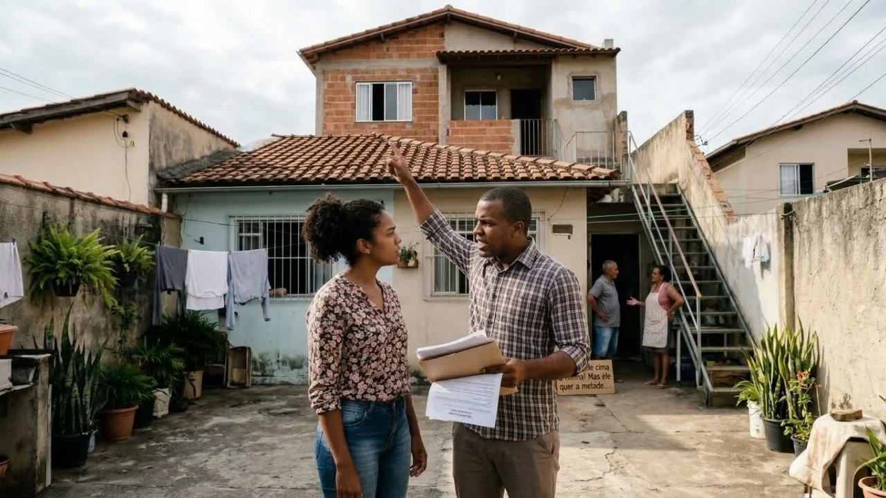 O famoso "quem casa, quer casa": Filha constrói casa de R$ 95 mil na laje dos pais e ex-marido aciona Justiça após o casamento acabar exigindo metade do valor investido na obra do quintal alheio